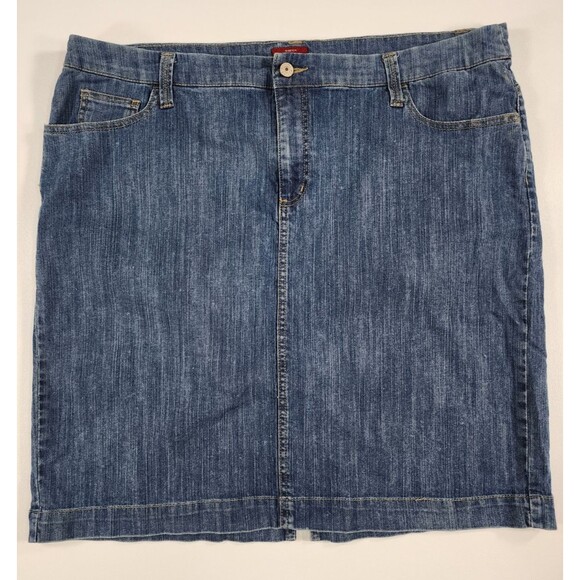 Merona Dresses & Skirts - Merona Denim Mini Skirt Women's 20W